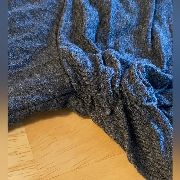 42Pops Heather Gray Long Sleeve Bolero Cover-up Size Large EUC - Picture 4 of 7